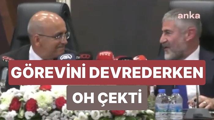 Nurettin Nebati'nin Görevini Mehmet Şimşek'e Devrederek 'Oh Çekmesi' Dikkat Çekti