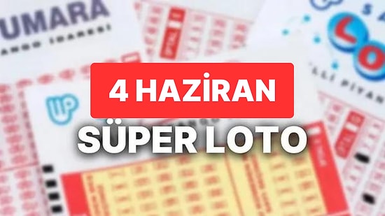 Süper Loto Sonuçları Açıklandı: 4 Haziran Pazar Süper Loto ve Kazandıran Numaralar