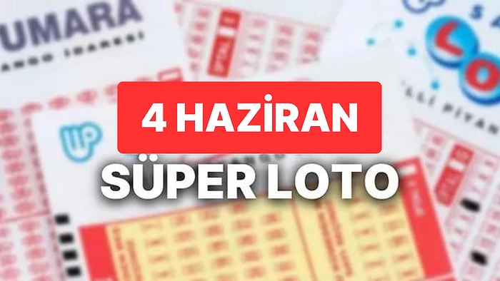 Süper Loto Sonuçları Açıklandı: 4 Haziran Pazar Süper Loto ve Kazandıran Numaralar