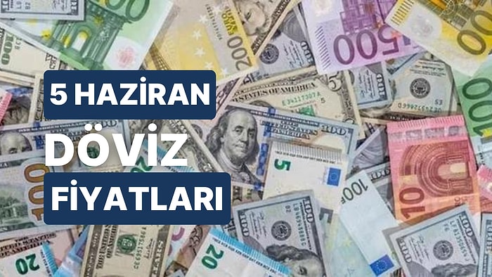 5 Haziran 2023 Güncel Döviz Kuru USD Fiyatı: Bugün Dolar Fiyatı Ne Kadar? 1 Dolar Ne Kadar, Kaç TL?