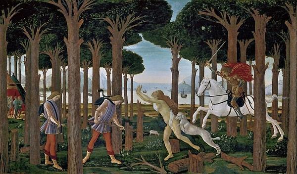 Botticelli, resimlerini bu şekilde mitolojik hikayeler ve karakterler üzerinden oluşturarak Rönesans döneminin değerlerini ve kendi sanatsal ifade biçimini bir araya getirdi.