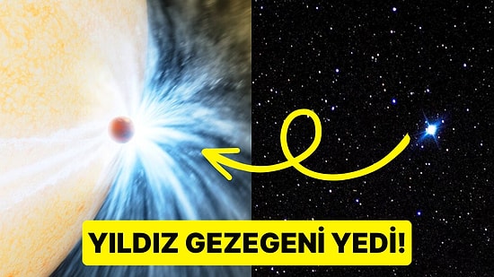 Astrofizikçiler İlk Kez Gezegen Yiyen Bir Yıldızı Yakaladılar