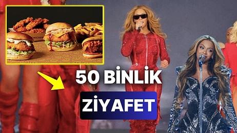 Yediği Önünde Yemediği Arkasında Olan Beyonce'den Turne Ekibine 50 Binlik Yemek Kıyağı