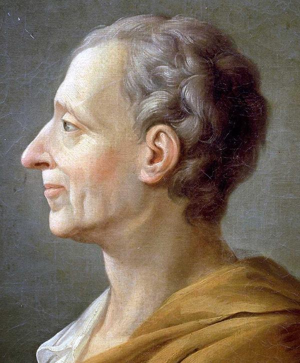 1728'de Montesquieu, Avrupa'yı dolaşıyor, okuyor ve yazıyordu.