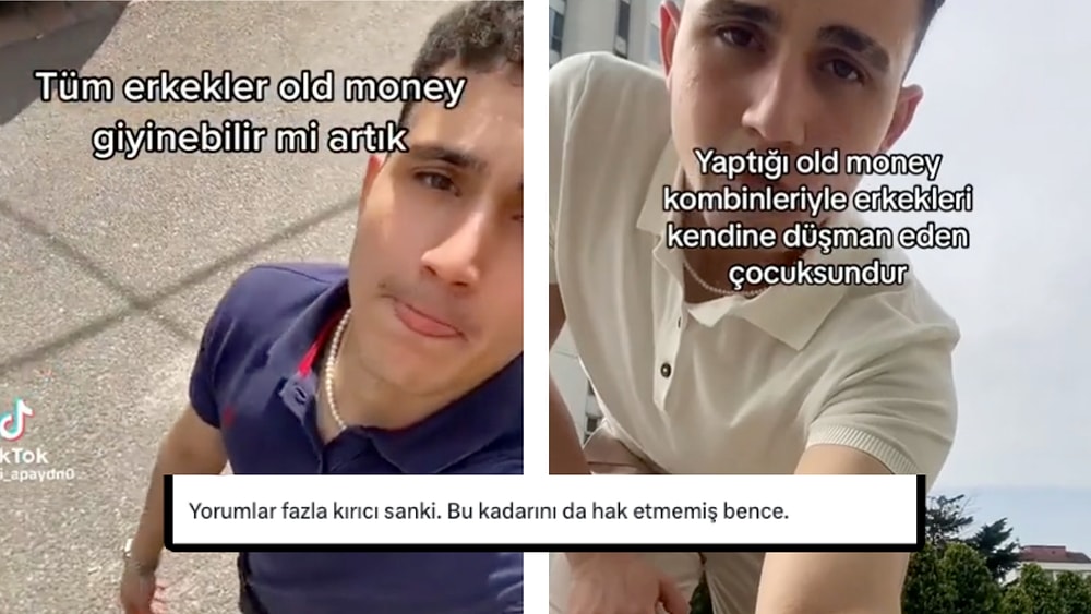 Old Money Stiline Uygun Olduğunu Düşündüğü Kombinini Paylaşan TikTok Kullanıcısına Gelen Yorumlar