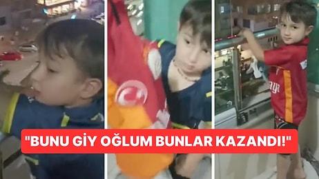 Galatasaray Şampiyonluk Kutlamalarını Boynu Bükük İzleyen Oğluna Dayanamayan Anne Oğlunu Galatasaraylı Yaptı