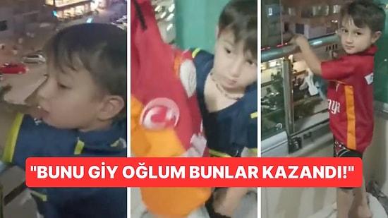 Galatasaray Şampiyonluk Kutlamalarını Boynu Bükük İzleyen Oğluna Dayanamayan Anne Oğlunu Galatasaraylı Yaptı