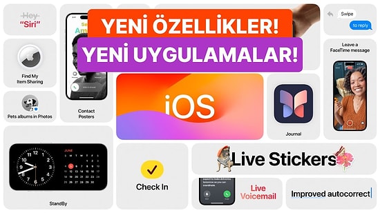 Merakla Beklenen iOS 17 Nihayet Tanıtıldı: Öne Çıkan Yeni Özellikleri Burada!