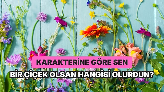 Karakterine Göre Sen Bir Çiçek Olsan Hangisi Olurdun?