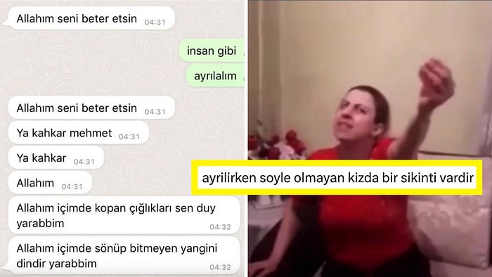 Eski Sevgilileriyle Birbirinden Enteresan Ayrılık Mesajlarını Paylaşırken Beynimizi Yakan Kişiler