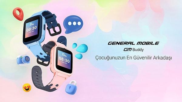 Akıllı telefonları ile tanıdığımız General Mobile, çocuklara yönelik sayısız özellikli General Mobile GM Buddy isimli akıllı saatini tanıttı.