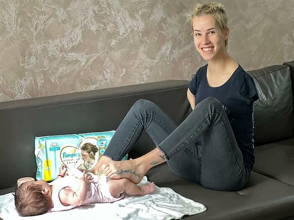 Из-за рождения прекрасной девочки Лары Деяне пришлось отложить спортивную карьеру