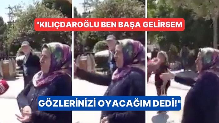 Kılıçdaroğlu'nun "Başörtülerinizi İndireceğim Camilerinizi Kapatacağım" Dediğini İddia Eden Kadın Gündem Oldu