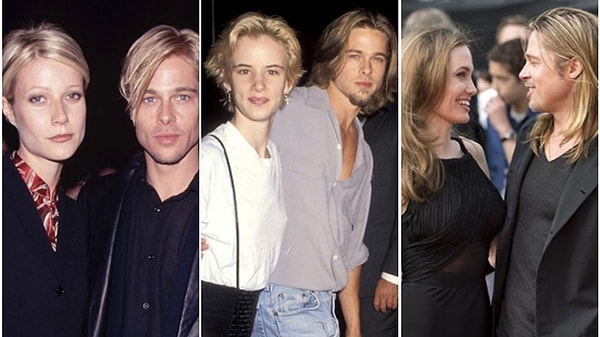 4. Uzun süre birlikte olan çiftler birbirlerine benzeye başlarlar. Mesela Brad Pitt bu konunun ustası!