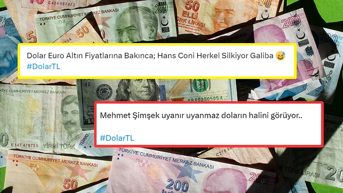 Dolar 23 Liranın Üzerine Çıkınca Sert Yükselişle Güne Başlayanların Güldürürken Düşündüren Tepkileri