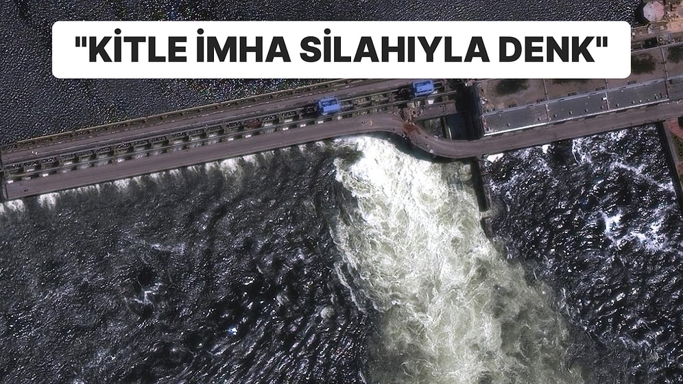 Ukrayna’da 42 Bin Kişi Sel Tehlikesi Altında: “Son Derece Kritik Bir Gelişmedir”