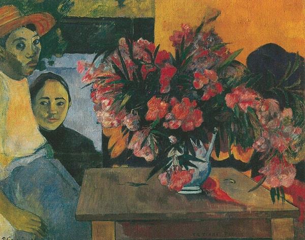 Gauguin, borsa işinden ayrıldıktan sonra resim yapmaya başladı.