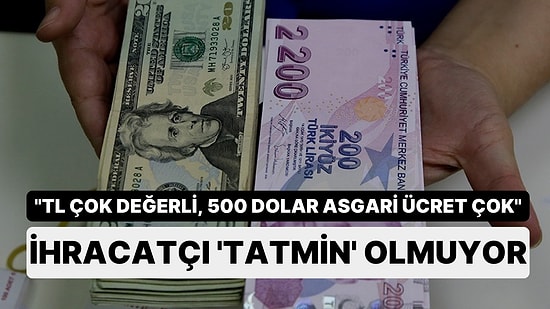 Asgari Ücrette 500 Dolar Hedefi İhracatçıyı Korkuttu