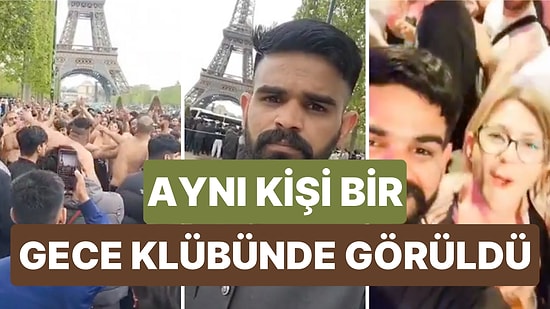 Pakistanlı Şiiler Eyfel Kulesi Önünde Dini Bir Etkinlik Yaptı! Aynı Kişi Akşamında Bir Gece Klübünde Görüldü