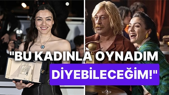 Cannes'da Göğsümüzü Kabartan Merve Dizdar'a Bir Övgü de Rol Arkadaşı Cem Yılmaz'dan!