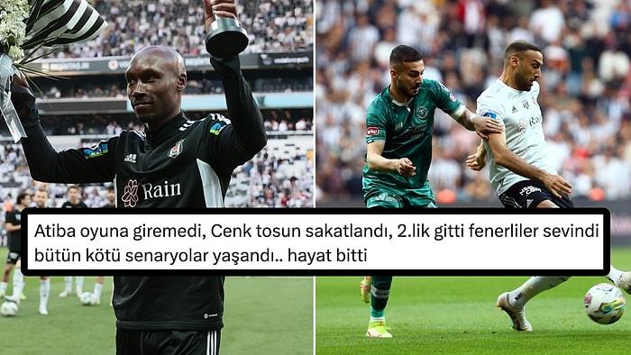 Konyaspor ile Berabere Kalarak Süper Lig'de 2. Olma Fırsatını Kaçıran Beşiktaş'a Gelen Tepkiler