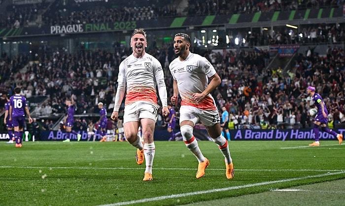 UEFA Avrupa Konferans Ligi Finalinde Fiorentina'yı Son Dakikada Yıkan West Ham United Şampiyon Oldu