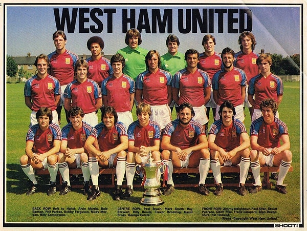 West Ham, son kupa zaferini 1980-1981 sezonunda kazandığı İngiltere Championship şampiyonluğu ile yaşamıştı.