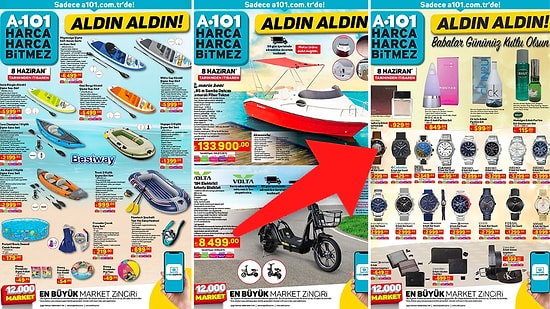 A101'e Tekne ve Kano Seti Geliyor! 8 Haziran 2023 A101 İnternete Özel Aldın Aldın Kataloğu