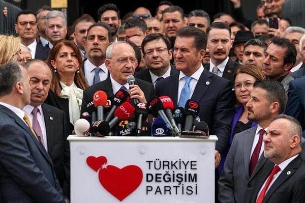 CHP Genel Başkanı ve Millet İttifakı Cumhurbaşkanı adayı Kemal Kılıçdaroğlu'nu partisinin genel merkezinde ağırlayan Sarıgül, kendisine destek açıklaması yaptı.