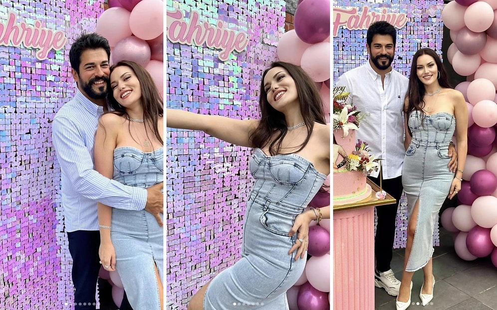 Турецкая актриса Фахрие Эвджен устроила розовую вечеринку в честь своего 37-летия