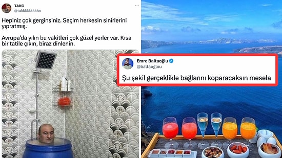 Seçim Gerginliğini Atmak İçin Avrupa'da Tatil Öneren Kullanıcıya Gelen Yanıtlara Bakmalısınız!