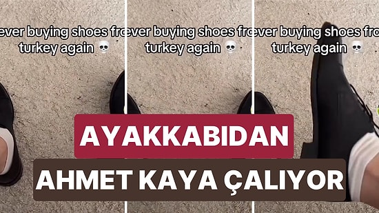 Ahmet Kaya Çalıyor! Türkiye'den Aldığı Ayakkabının Müzikli Olduğunu Görünce Çok Pişman Olan Genç