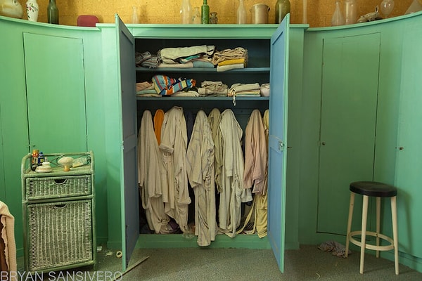 Шкаф в ванной