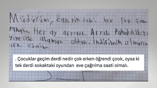 3. Sınıf Öğrencilerinin Okul Müdürünün Kapısına Bıraktıkları Yazı Uzun Uzun Düşündürecek
