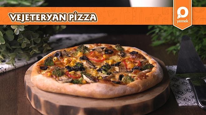 Ev Yapımı Pizza: Vejetaryen Pizza Nasıl Yapılır?