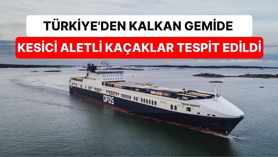 Türkiye'den Kalkan Gemide Kesici Aletli Kaçaklar Tespit Edildi: İtalya'da Müdahale Edilecek