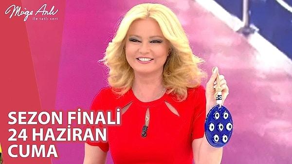 atv ekranlarının sevilen gündüz kuşağı programı Müge Anlı ile Tatlı Sert'in sezon finali tarihi sonunda belli oldu.