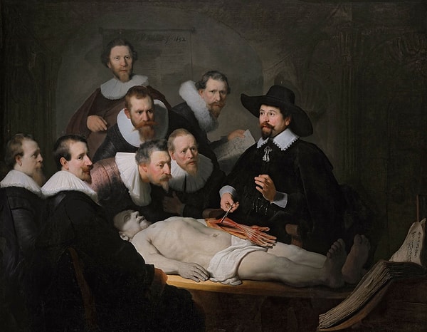 Dr. Nicolaes Tulp'un Anatomi Dersi, 1632