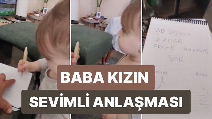 Minik Kızıyla 30 Yaşına Kadar Erkek Arkadaşı Olmayacağına Dair Anlaşma İmzalayan Baba