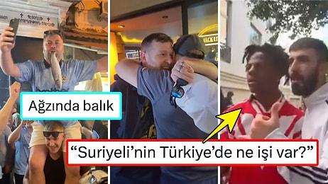 Şampiyonlar Ligi Finali İçin İstanbul'a Gelen İngiliz ve İtalyan Taraftarların Enteresan Eğlence Görüntüleri