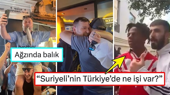 Şampiyonlar Ligi Finali İçin İstanbul'a Gelen İngiliz ve İtalyan Taraftarların Enteresan Eğlence Görüntüleri
