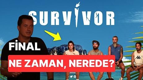 Aylar Süren Çile Sona Eriyor: Survivor 2023 Finali Ne Zaman, Nerede Yapılacak? Survivor Finalistleri Kimler?