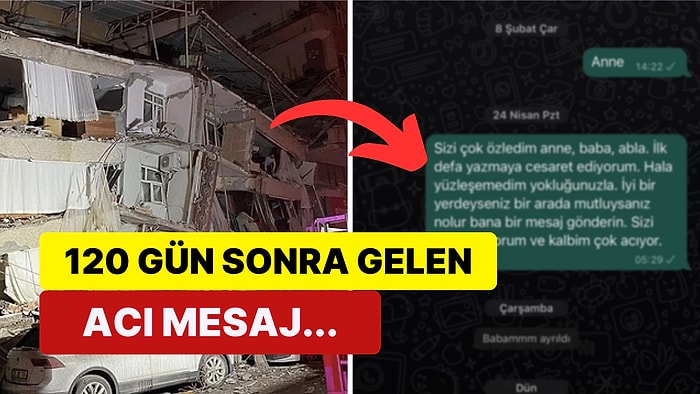 Depremde Yakınlarını Kaybedenlere WhatsApp'ten Gelen Bildirim Yüreklerimizi Paramparça Etti!