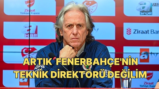 Ayrılığı Resmen Açıkladı! Fenerbahçe’de Jorge Jesus Dönemi Sona Erdi