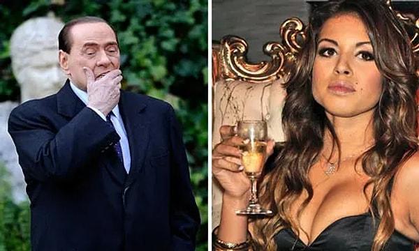 Berlusconi ayrıca, 24 Haziran 2013 tarihinde, reşit olmayan Fas asıllı Karima El Mahroug adlı dansçı kızı para karşılığı istismar etmek ve gücünü kötüye kullanmaktan 7 yıl hapse ve ömür boyu kamu hizmetinden men cezasına mahkum edilmişti.