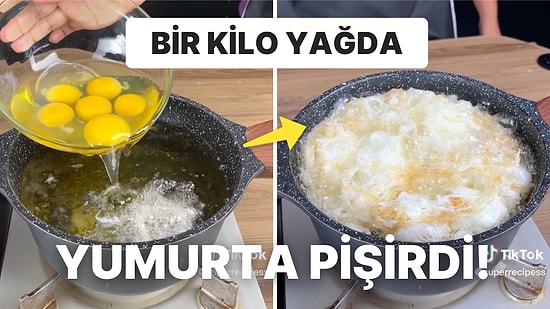 Kilolarca Sıvı Yağda Bir Tuhaf Yumurta Kızartması Yapan Kullanıcıya Gelen Birbirinden Komik Yorumlar