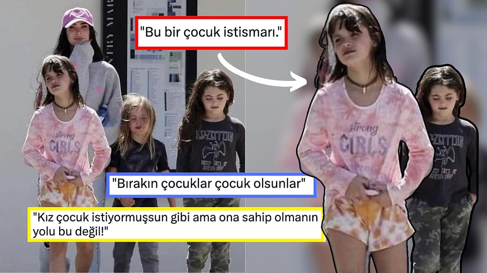 Erkek Çocuklarını Kız Çocuğu Gibi Giydirdiği İddia Edilen Megan Fox'tan 'Çocuk İstismarcısı' Olarak Bahsedildi