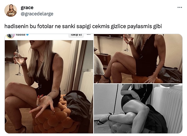 Sadece Instagram değil, Twitter'dan da birçok yorum geldi Hadise'nin fotoğraflarına...