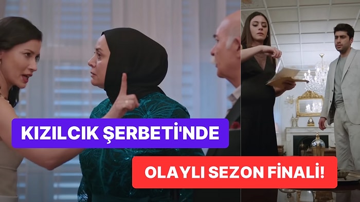 Herkesin Birbiriyle Yüzleştiği Kızılcık Şerbeti Dizisinin Sezon Finali Bölüm Kıyafetleri