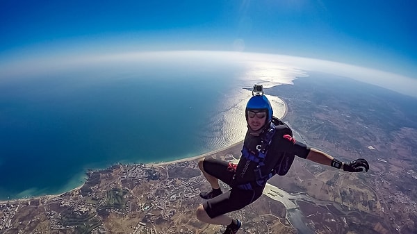 Skydiving in Ephesus